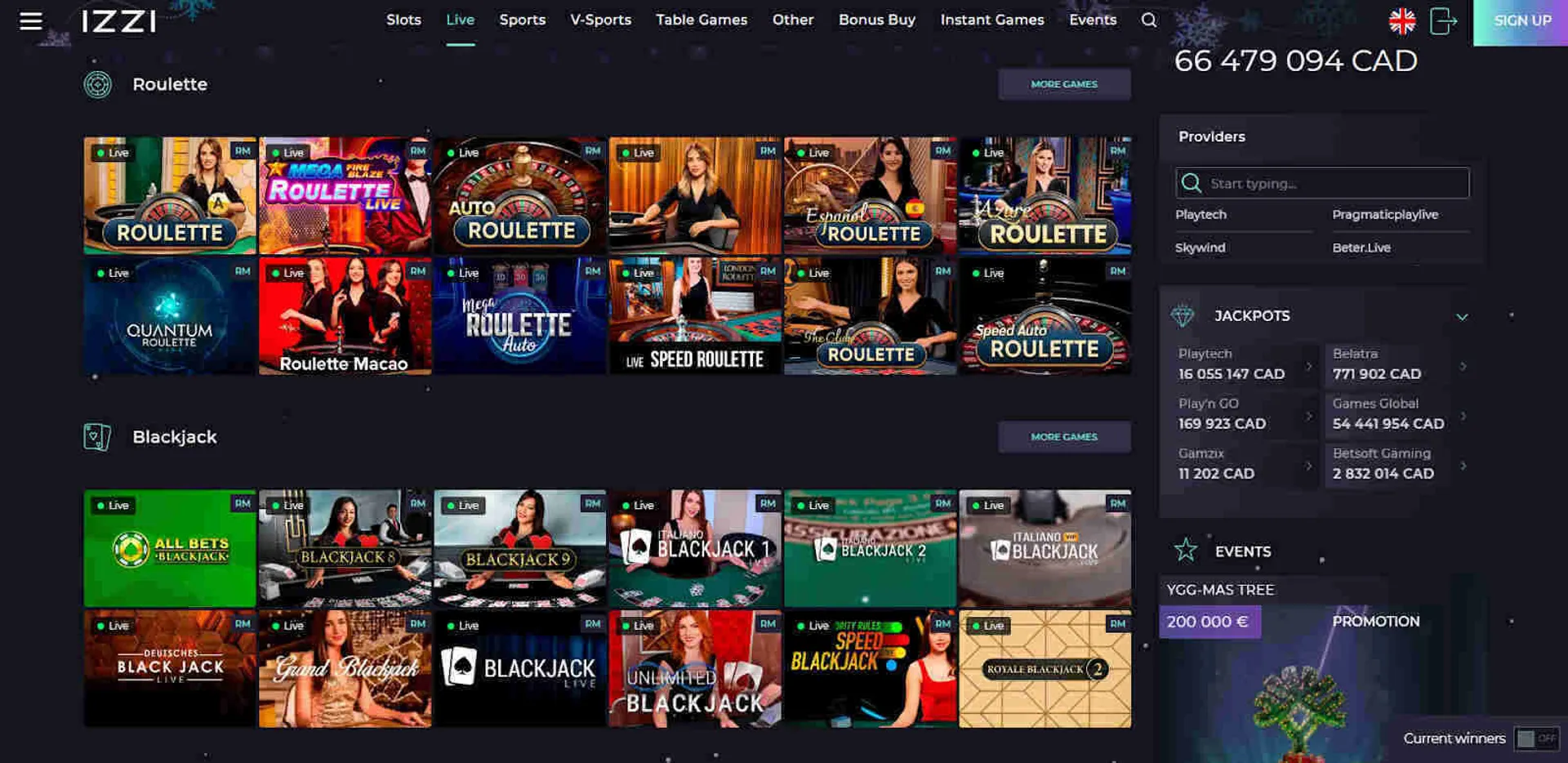 Casino online betting